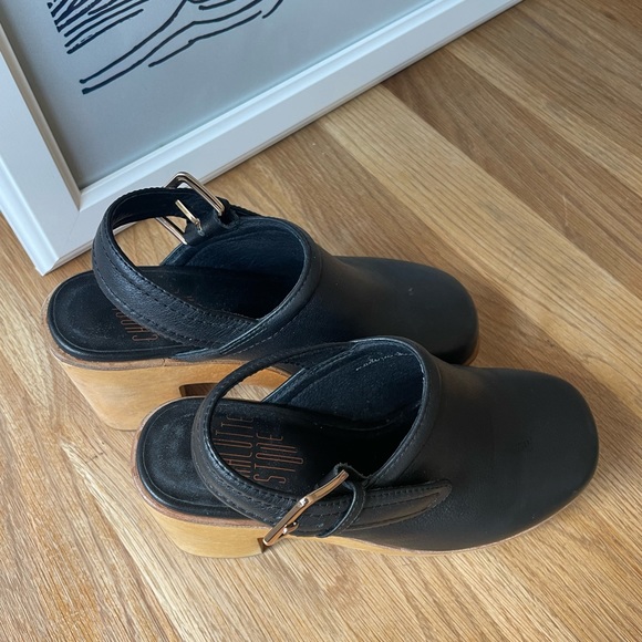 Charlotte Stone Bonnie in black leather, size 5 - Picture 4 of 7